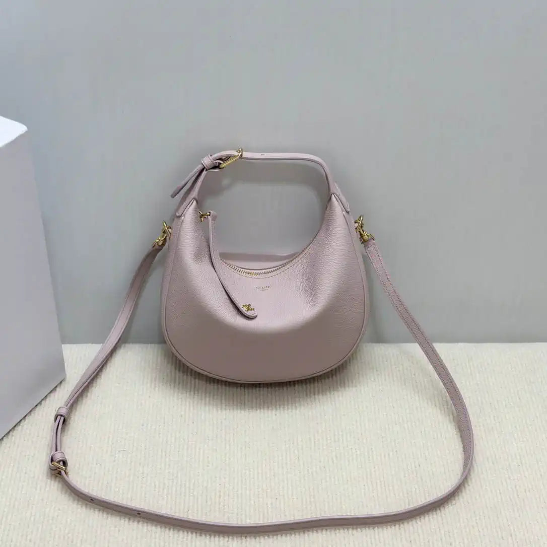 Celine 120723 Teen Celine Lulu IN Grained calfskin Pink