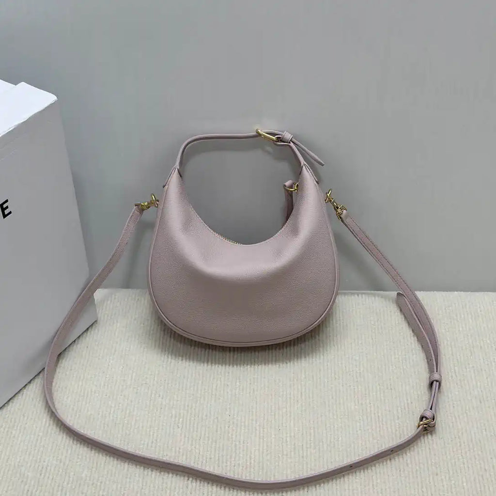 Celine 120723 Teen Celine Lulu IN Grained calfskin Pink