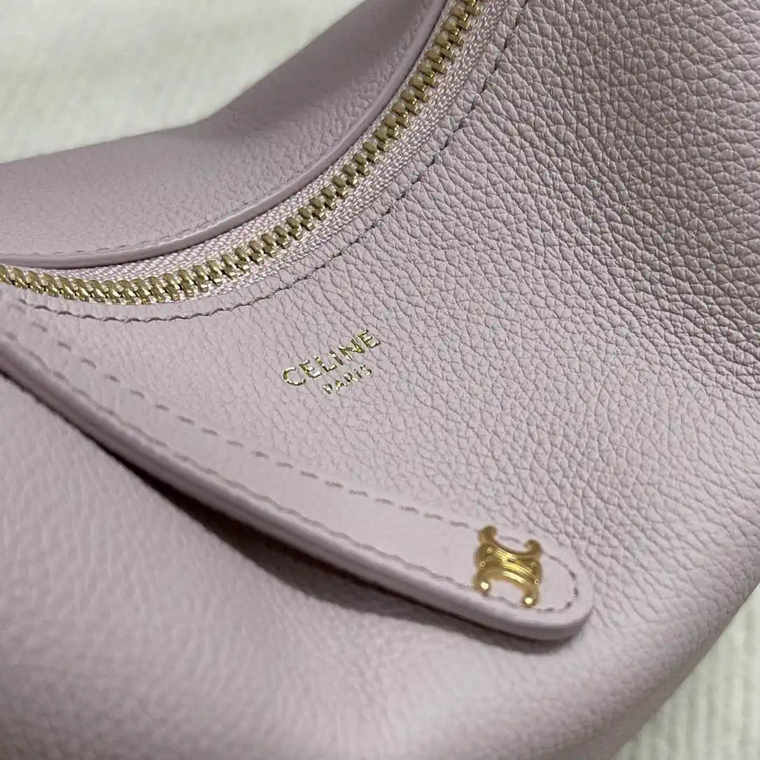 Celine 120723 Teen Celine Lulu IN Grained calfskin Pink