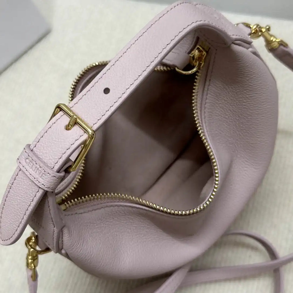 Celine 120723 Teen Celine Lulu IN Grained calfskin Pink