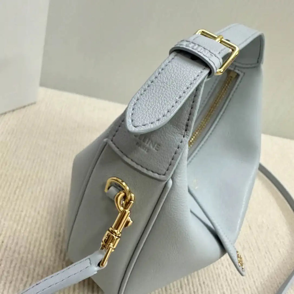 Celine 120723 Teen Celine Lulu IN Grained calfskin Blue