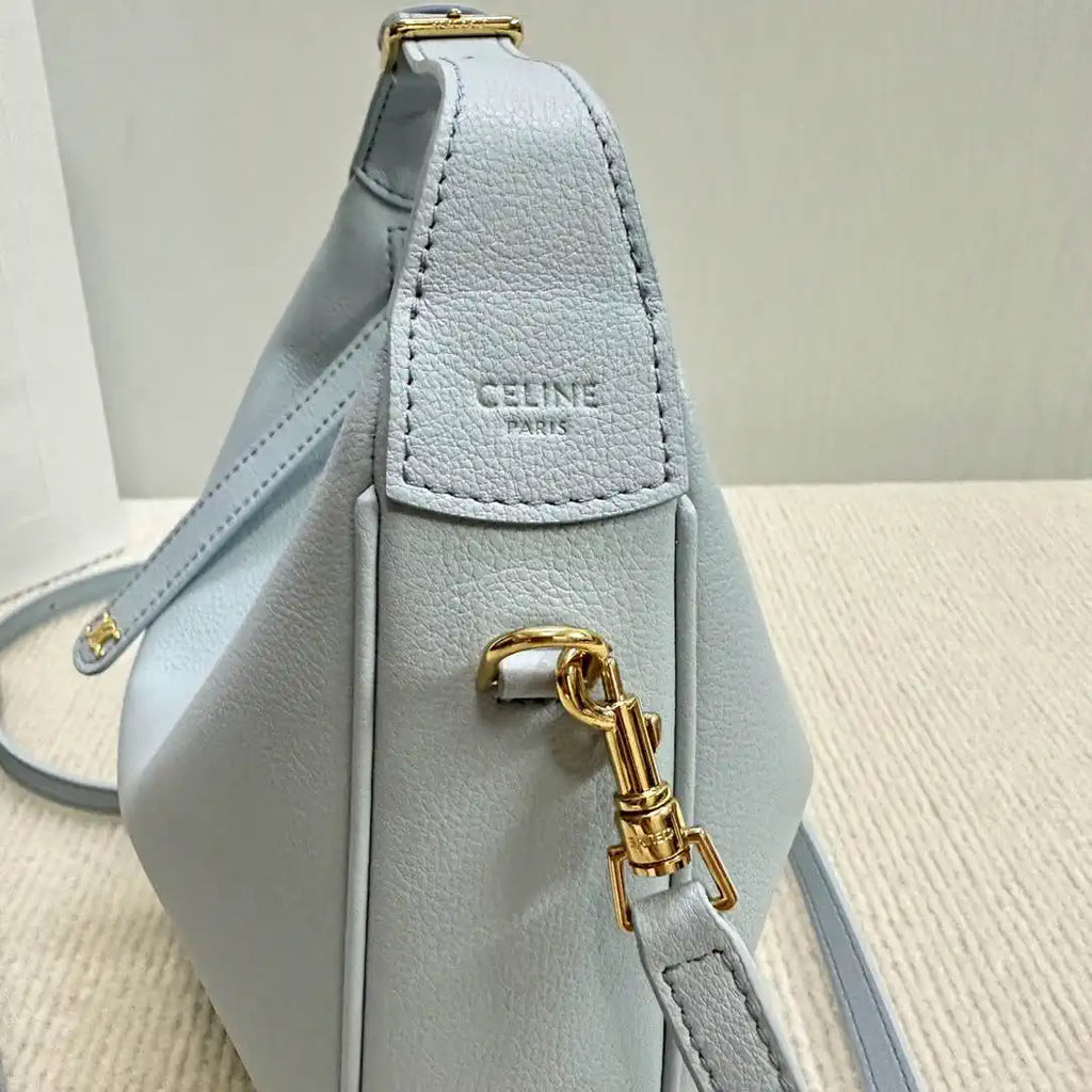 Celine 120723 Teen Celine Lulu IN Grained calfskin Blue