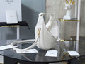 Celine 120723DPJ Teen Celine Lulu IN SUPPLE GRAINED CALFSKIN White