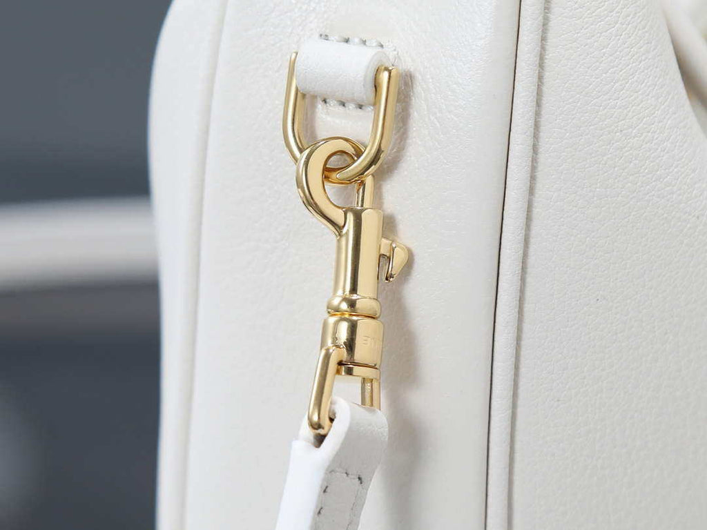 Celine 120723DPJ Teen Celine Lulu IN SUPPLE GRAINED CALFSKIN White