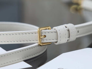 Celine 120723DPJ Teen Celine Lulu IN SUPPLE GRAINED CALFSKIN White - Default Title - View 8
