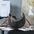 Celine 120723DPJ Teen Celine Lulu IN SUPPLE TRIOMPHE CANVAS AND CALFSKIN - Default Title - View 1