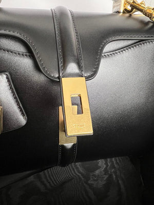 Celine 188003 Small 16 Bag IN Satinated Calfskin Black - Default Title - View 4