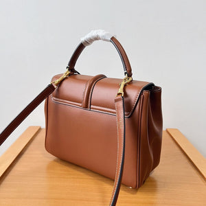 Celine 188003 Small 16 Bag IN Satinated Calfskin Brown - Default Title - View 8