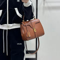 Celine 188003 Small 16 Bag IN Satinated Calfskin Brown - Default Title - View 1