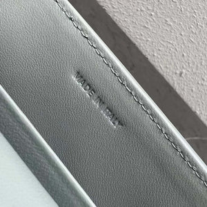 Celine 197992 Chain Shoulder Bag Claude In Triomphe Canvas Light Blue - Default Title - View 9