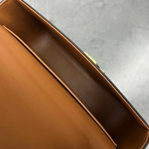 Celine 197992 Chain Shoulder Bag Claude In Triomphe Canvas Tan - Default Title - View 5