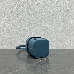 Celine 199263 SMALL BOX cuir triomphe in Smooth Calfskin Blue - Default Title - View 4