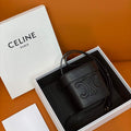 Celine 199263 SMALL BOX cuir triomphe in Smooth Calfskin Black - Default Title - View 1
