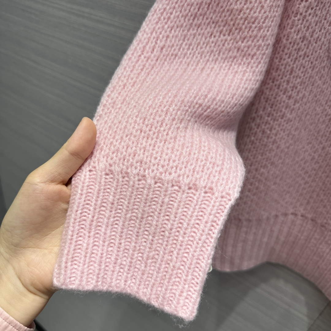 Celine 2AC99309T Boat Neck Triomphe Sweater C99068