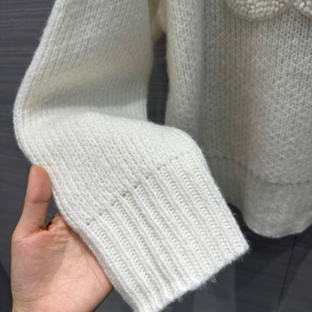 Celine 2AC99309T Boat Neck Triomphe Sweater C99069