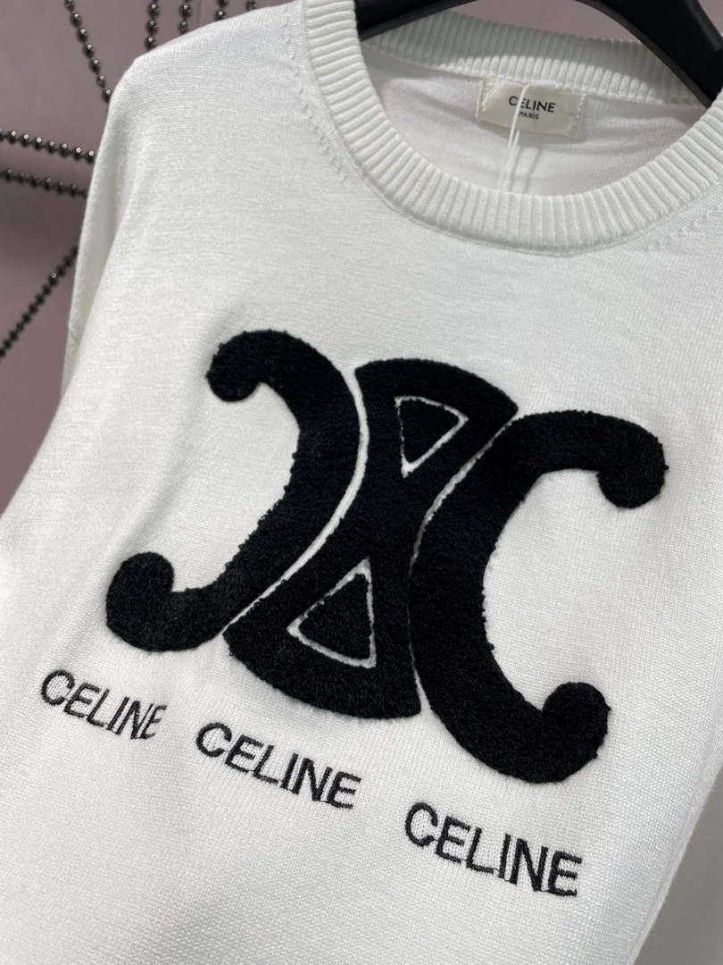 Celine 2AC99309T Triomphe Sweater C99070