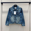 Celine 2Q768365M Denimdark Union Wash Jacket C99076 - S - View 1