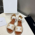 Celine 352402248C Women's Lympia Flat Strap Sandals C22480 - 35 - View 1
