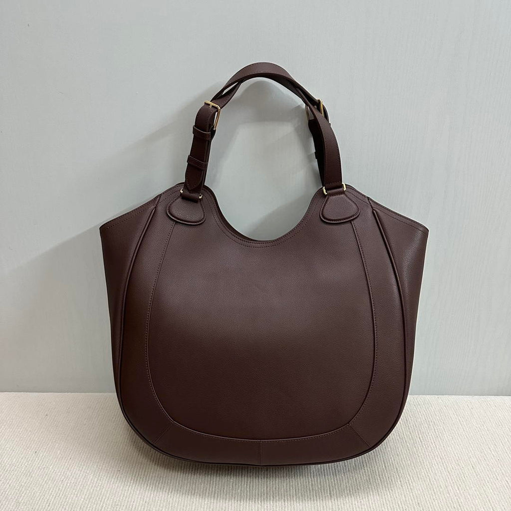 CELINE HOBO IN SUPPLE SMOOTH CALFSKIN 119353 Dark BROWN