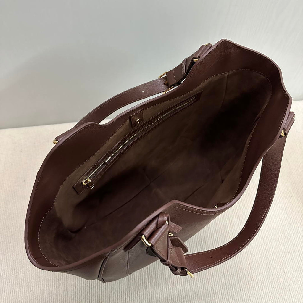 CELINE HOBO IN SUPPLE SMOOTH CALFSKIN 119353 Dark BROWN
