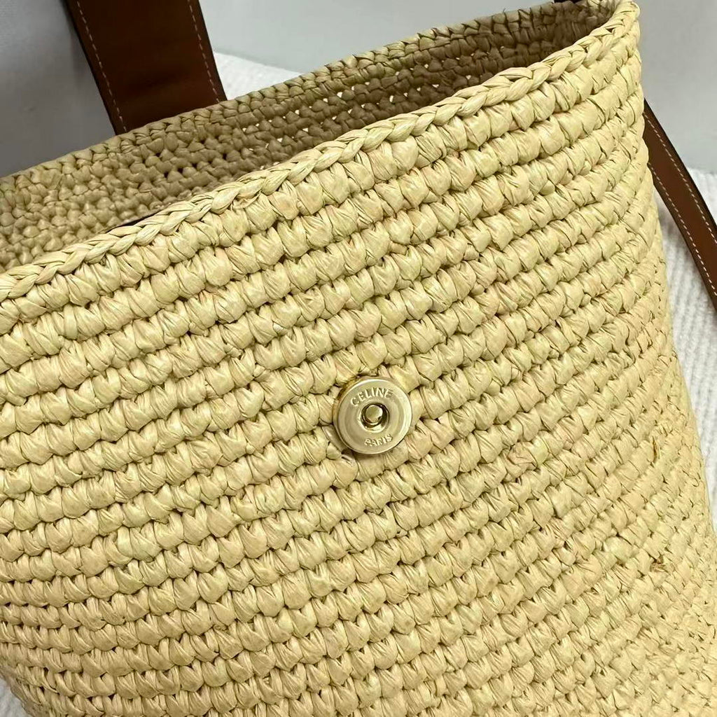 Celine LOUISE Mini bucket bag CL10622 Nature