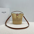 Celine LOUISE Small Bucket TRIOMPHE bag 119742 Nature