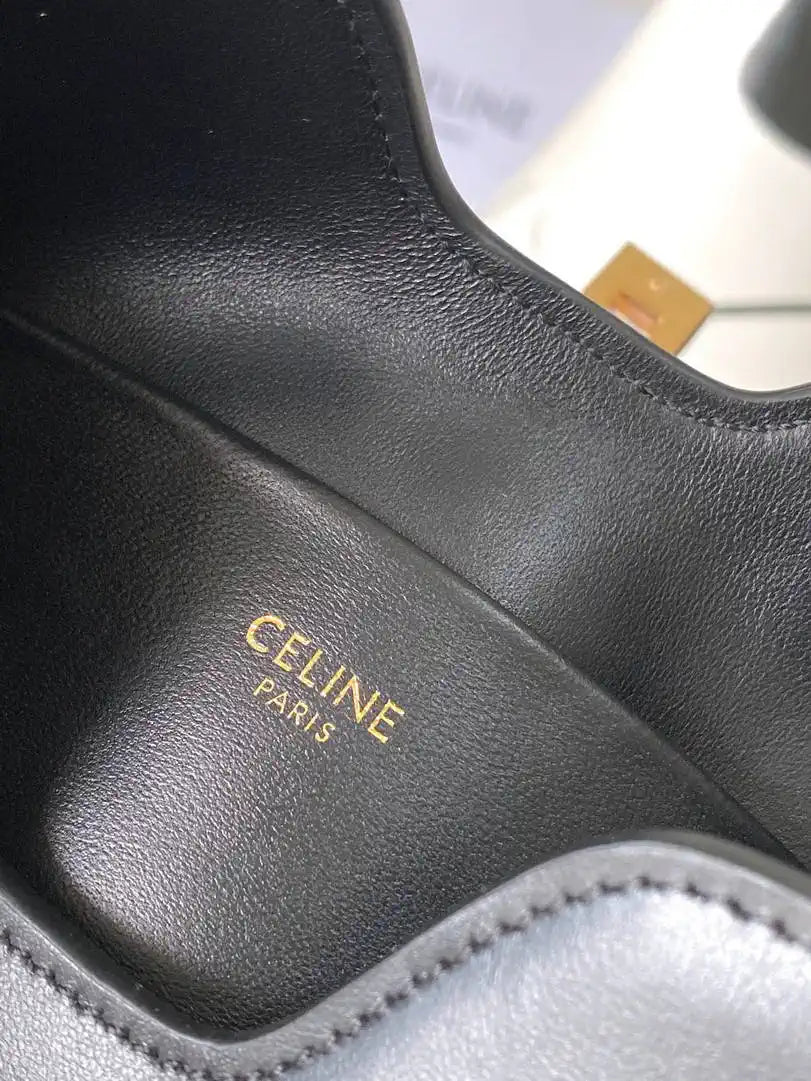 Celine SHOULDER CAMILLE 16 SOFT IN SMOOTH CALFSKIN 122073FX9.38NO Black