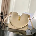 Celine SMALL CAMILLE 16 SOFT BAG IN SMOOTH CALFSKIN 120693FX9 Smoked Brown