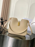 Celine SMALL CAMILLE 16 SOFT BAG IN SMOOTH CALFSKIN 120693FX9 Smoked Brown