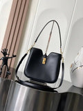 Celine SMALL CAMILLE 16 SOFT BAG IN SMOOTH CALFSKIN 120693FX9 Black