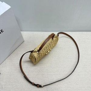 Celine Teen Celine Lola with Raffia Effect Textile 119862 Nature - Default Title - View 5