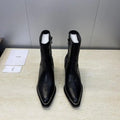 Celine Women Shoes New Punk Style Iron-Toe Motorcycle Ankle boots CE10022