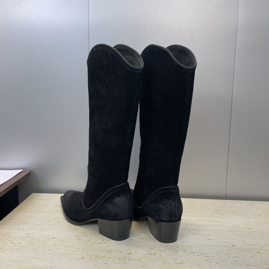 Celine Women Shoes New Punk Style Iron-Toe Motorcycle Boots CE10012