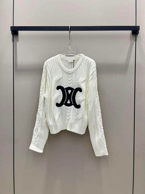 Celine Women's Fashion Clothing Sweater C99088 - S - View 1