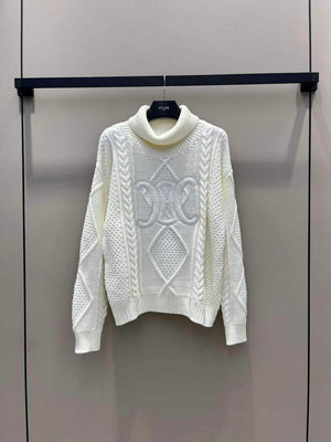 Celine Women's Fashion Clothing Sweater C99090 - S - View 1