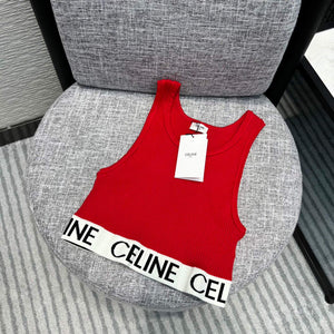 Celine Women's top Vest C90021 - Black / S - View 3