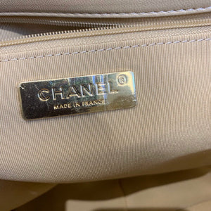 Chanel 19 Maxi Handbag Lambskin Gold AS1162 Apricot - Default Title - View 8