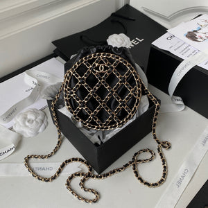 Chanel 2022 Cruise AP2685 Clutch Bag Black - Default Title - View 1
