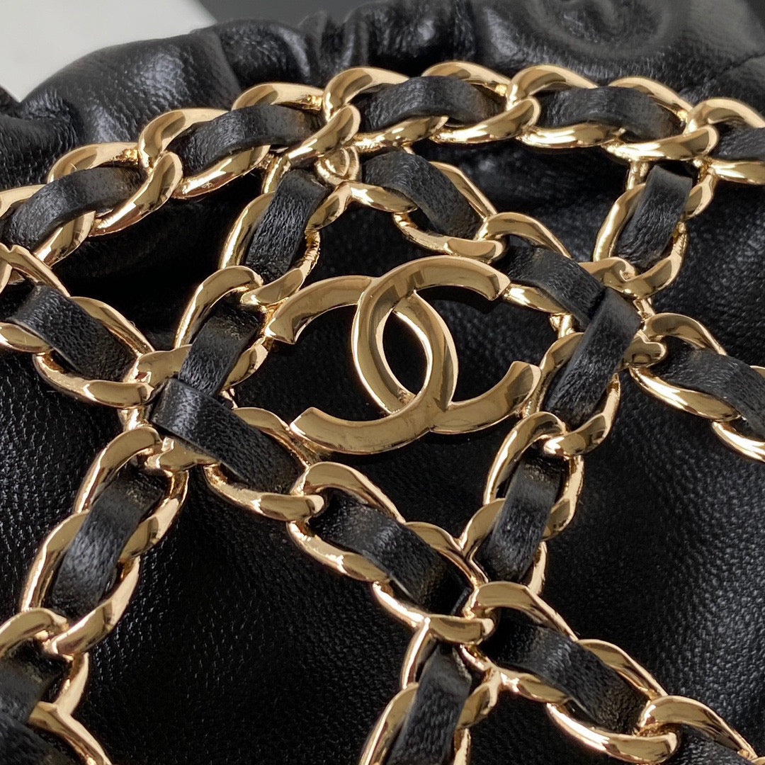 Chanel 2022 Cruise AP2685 Clutch Bag Black - Default Title - View 3