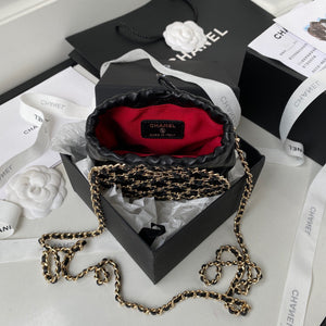Chanel 2022 Cruise AP2685 Clutch Bag Black - Default Title - View 7
