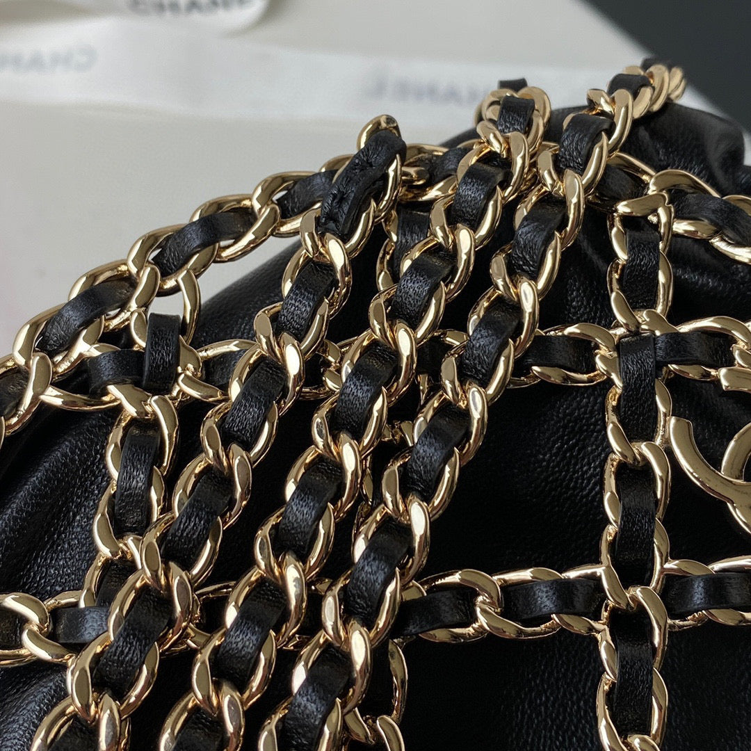 Chanel 2022 Cruise AP2685 Clutch Bag Black - Default Title - View 9