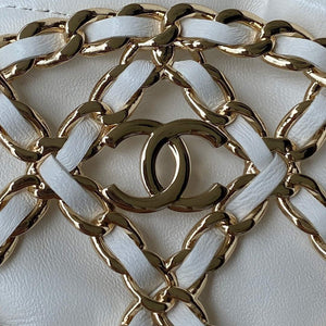 Chanel 2022 Cruise AP2685 Clutch Bag White - Default Title - View 3