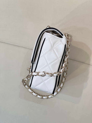 Chanel 2025SS Flap Bag Lambskin AS5150 White - Default Title - View 14