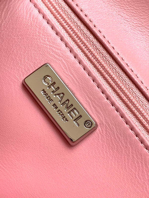 Chanel 20cm Flap Handbag Rhinestones 23S CF Limited Edition Pink - Default Title - View 6