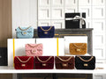 Chanel 20CM Mini Flap Bag 25A Velvet Brown AS1116