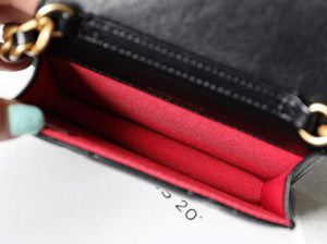 Chanel 21AW Chanel Mini 19 Flap bag Coin Purse With Chain Lambskin Black - Default Title - View 8