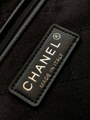 Chanel 22 Backpack AS3859 Shiny Silver Calfskin With Sliver Logo - Default Title - View 9