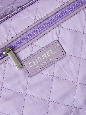 Chanel 22 HandBag Fantasy color Calfskin & Gold-Tone Metal AS3261 Purple - Default Title - View 8