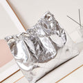 Chanel 22 Handbag Fantasy color Calfskin & Silver-Tone Metal AS3261 Silver - Default Title - View 1