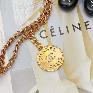 Chanel 22 Mini Handbag AS3980 Shiny Calfskin & Gold-Tone Metal Copper - Default Title - View 6
